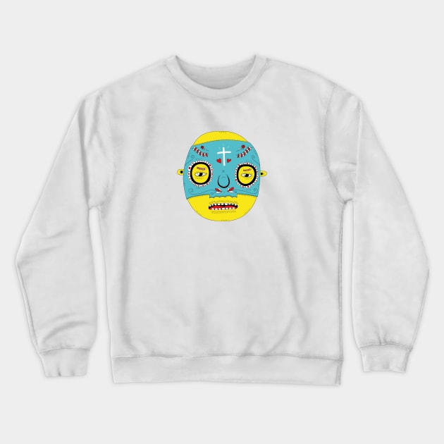 Wrestler #4 Crewneck Sweatshirt by eclistrations